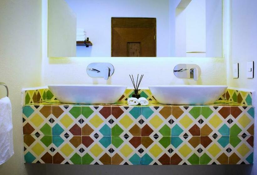 Четырехместный Номер Стандарт Вид на Сад, Boutique Rancho San Juan Teotihuacan