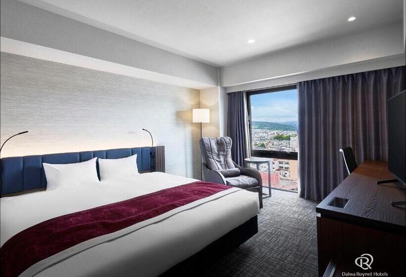 キングサイズベッドのデラックスルーム, Daiwa Roynet Hotel Yamagata Ekimae