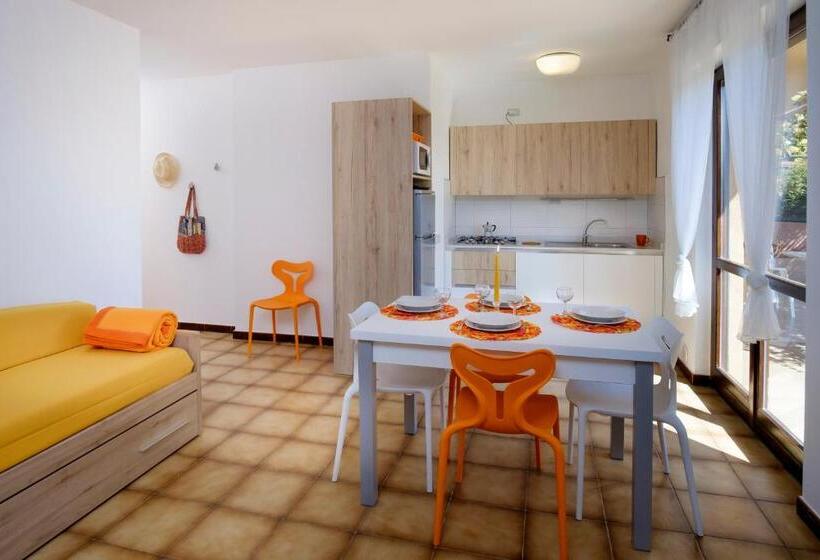 침실 1개 가든 전망 아파트, Residence Appartamenti Caffarena