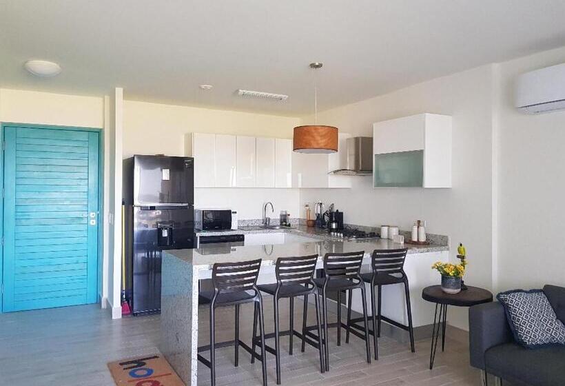 Апартаменты 1 Спальня Вид на Море, Playa Caracol Residences
