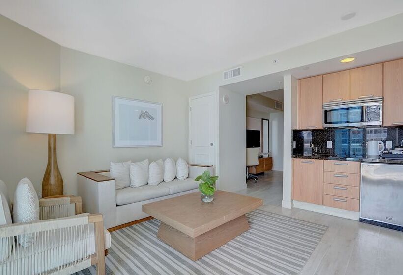 장애인을 위한 더블 침대 스탠다드 룸, Beach House Fort Lauderdale, a Hilton Resort