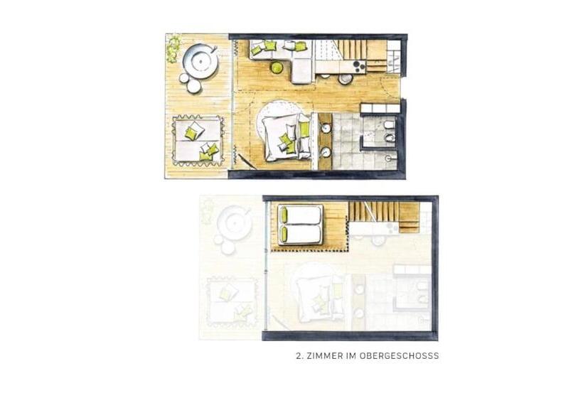 Номер Стандарт с Балконом, Apfelhotel Torgglerhof