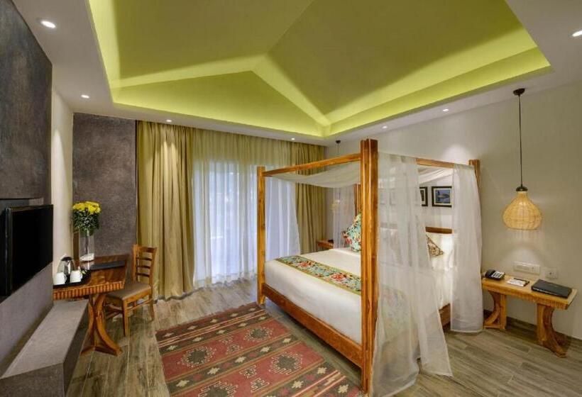 Вилла с 1 спальней и бассейном, Swosti Chilika Resort
