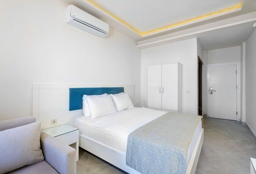 اتاق استاندارد با چشم‌انداز دریا, Mavi Deniz Otel   All Inclusive