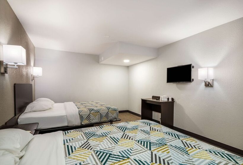 Номер Стандарт 2 Двуспальные Кровати, Motel 6sandston, Va  Richmond, Va