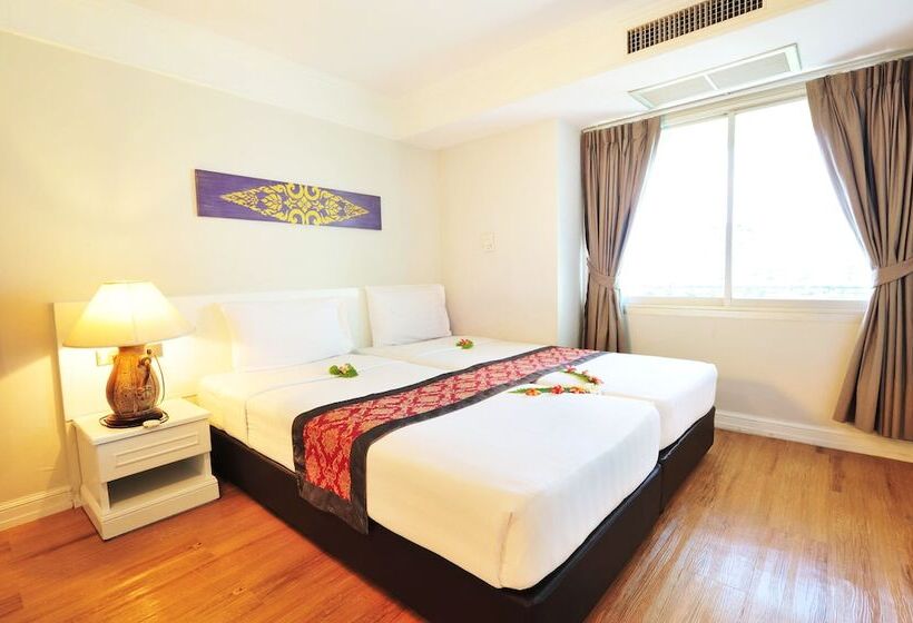 סוויטה משפחתית 2 חדרי שינה, Jomtien Garden  & Resort