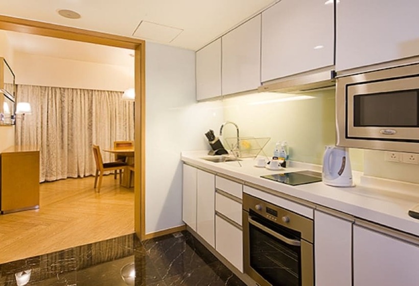 Апартаменты Executive 1 Спальня, Somerset Riverview Chengdu