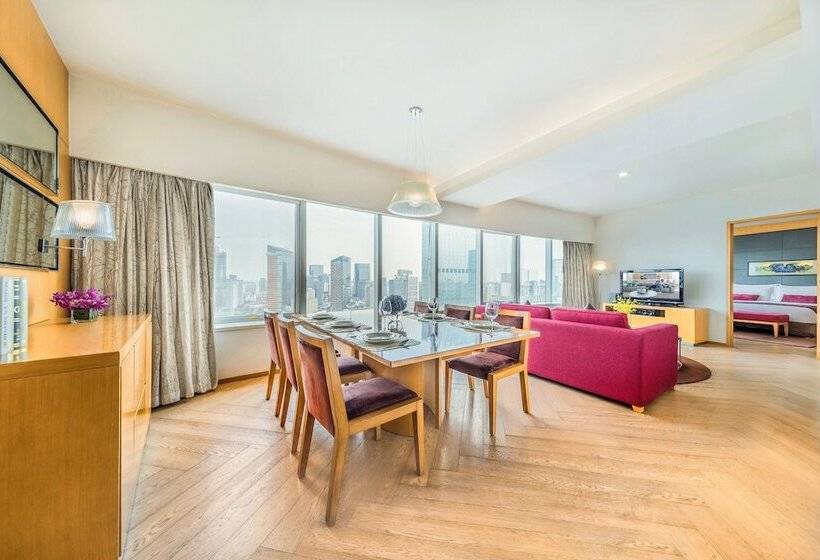 Апартаменты Ejecutiva 2 Спальни, Somerset Riverview Chengdu