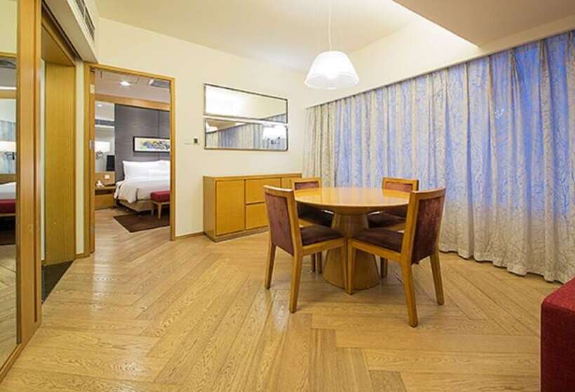Апартаменты Премиум 1 Спальня, Somerset Riverview Chengdu