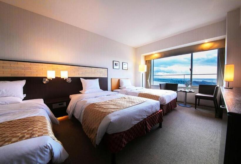 Triple Room Sea View, Seaside Hotel Maiko Villa Kobe
