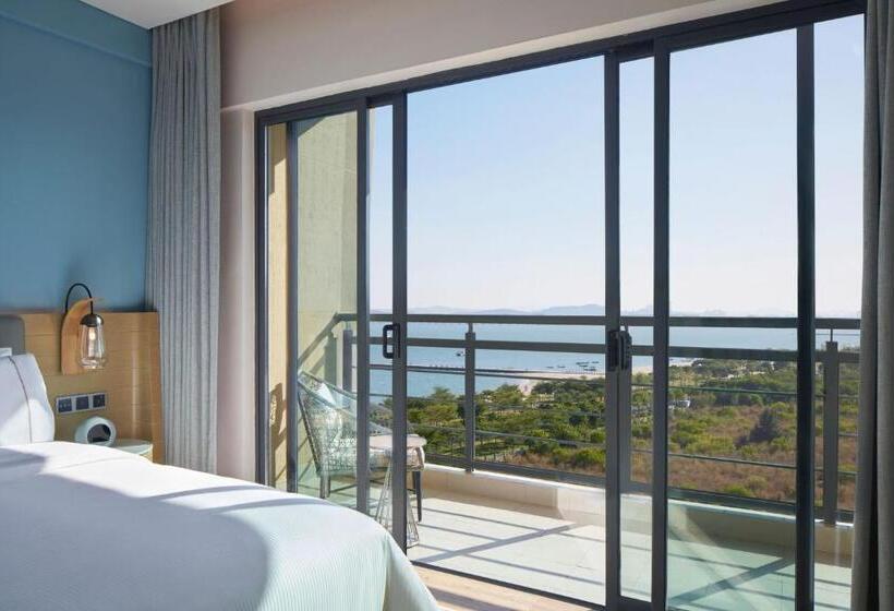 Quarto Deluxe Vista Mar com Sacada, Element Xiamen Tong An