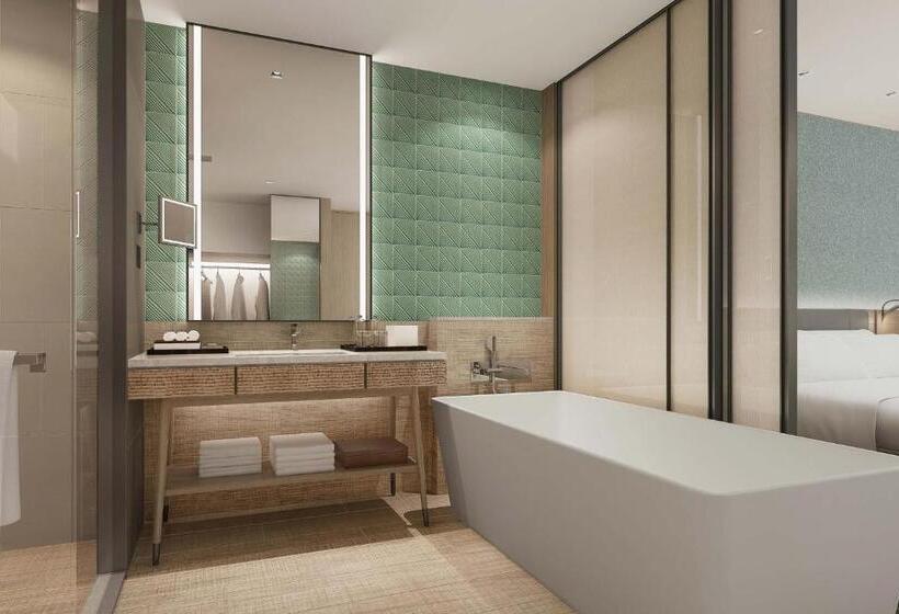 Suíte Deluxe Cama King, Element Xiamen Tong An