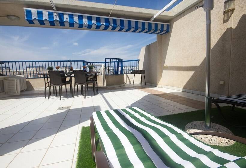 شقة دور أخير غرفتين نوم, Patacona Resort Apartments Primera Linea