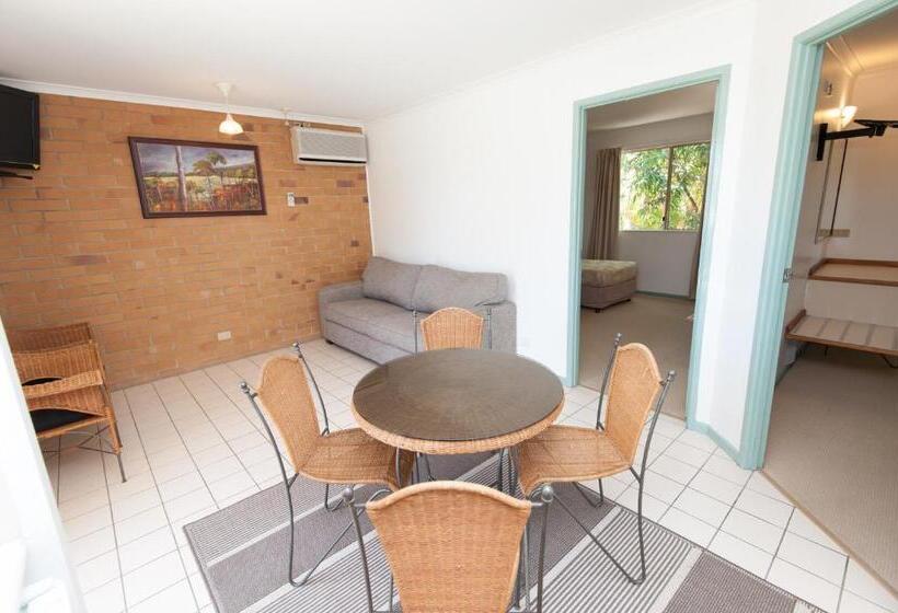 １ベッドルームのデラックスアパートメント, Country Comfort Gin Gin Wild Scotsman Motor Inn Qld