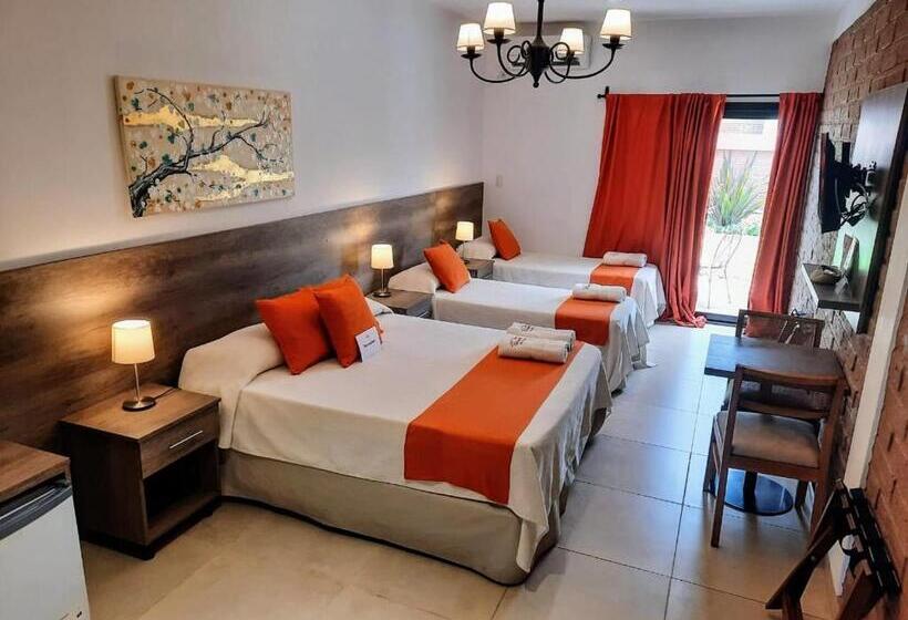 정원 전망 4인용 스탠다드 룸, Luna De Cafayate Hotel Boutique