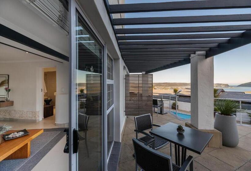 اتاق لوکس با چشم‌انداز دریا, Villa Afrikana Guest Suites By Knysna Paradise Collection