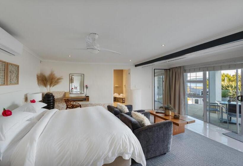 اتاق لوکس با چشم‌انداز دریا, Villa Afrikana Guest Suites By Knysna Paradise Collection