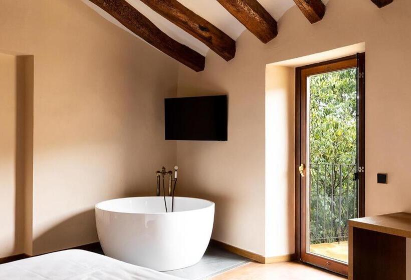 Полулюкс Одноместный с Террасой, Casa Gran 1771   Montrubí Winery Hotel   Adults Only