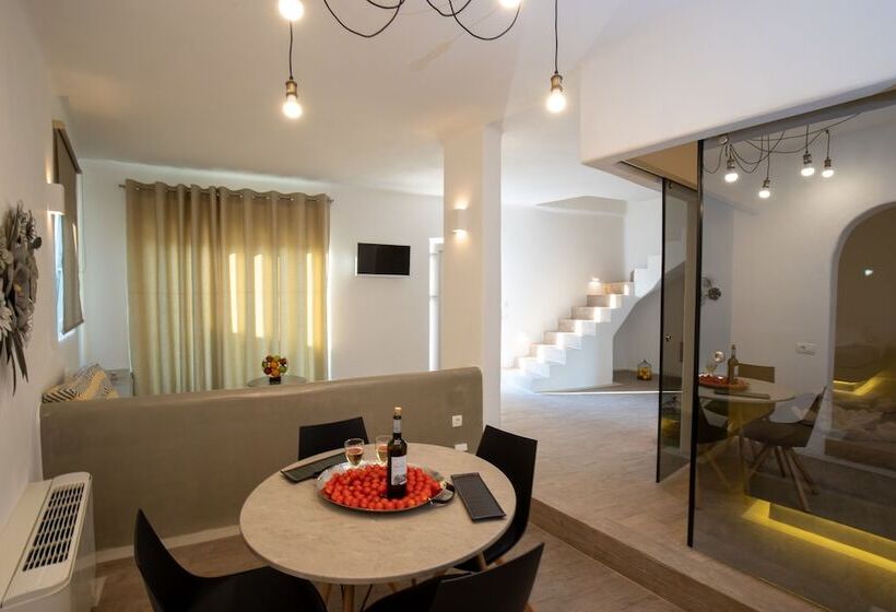 침실 2개 스위트, Nectarios Villa   Studios & Suites Adults Only