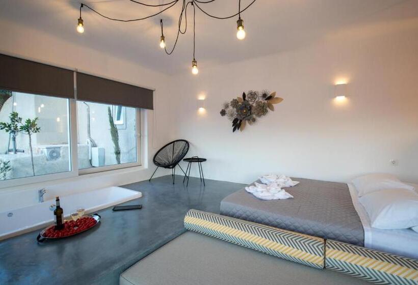 테라스 주니어 스위트, Nectarios Villa   Studios & Suites Adults Only