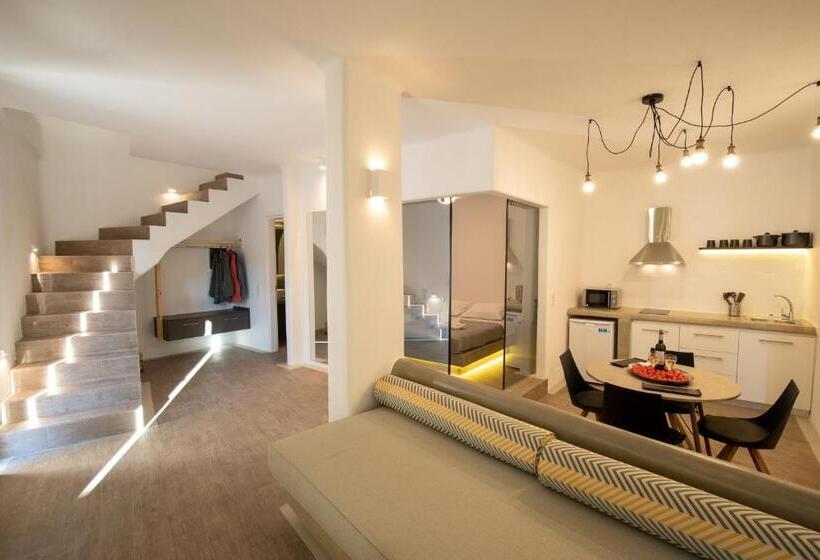 침실 2개 스위트, Nectarios Villa   Studios & Suites Adults Only