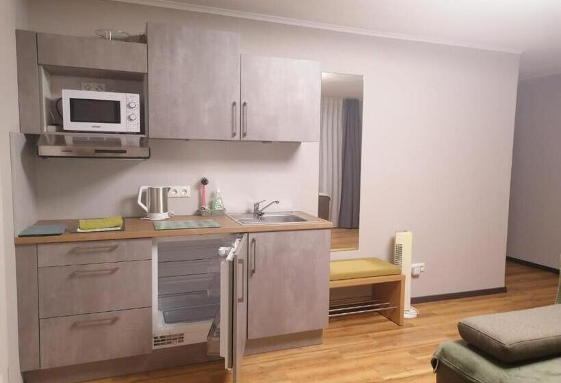 Апартаменты 1 Спальня с Балконом, Motel Q  Das Kleine Stadt