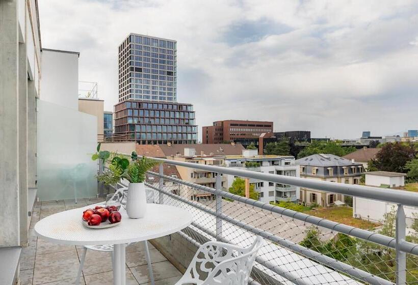 デラックススタジオ, Visionapartments Basel Nauenstrasse   Contactless Check In