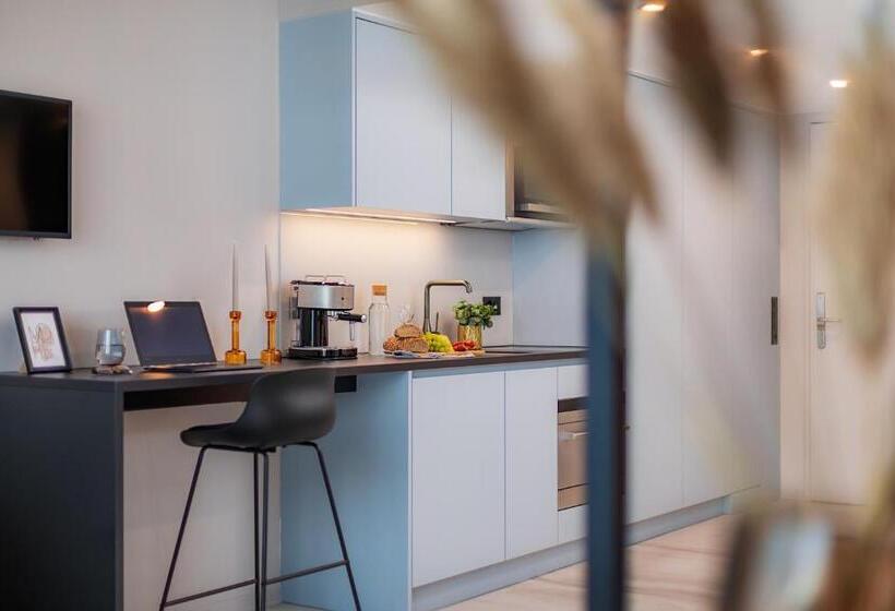 带1个卧室的豪华公寓, Visionapartments Basel Nauenstrasse   Contactless Check In