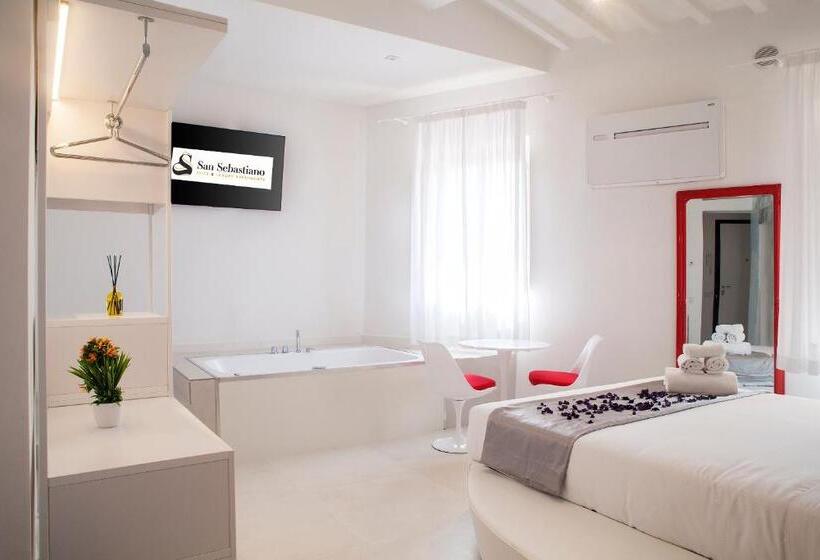１ベッドルームのデラックスアパートメント, San Sebastiano Suite & Luxury Apartments