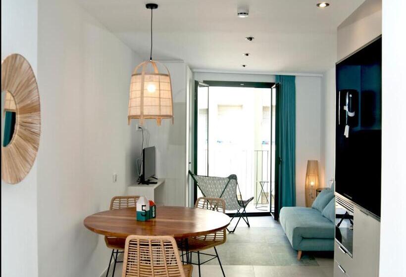 バルコニー付き１ベッドルームアパートメント, Aparthotel El Cargol