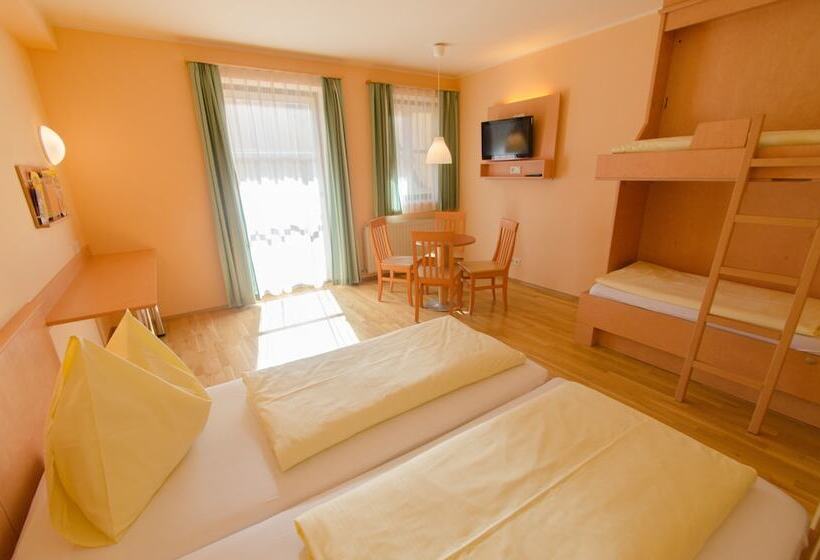 اتاق استاندارد چهار تخته, Jufa Hotel Kaprun