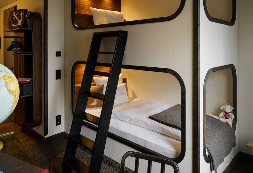 标准间带双层床, 25hours Hotel Hamburg Hafencity