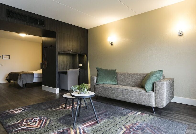 테라스 주니어 스위트, Fletcher Landgoed Hotel Holthurnsche Hof