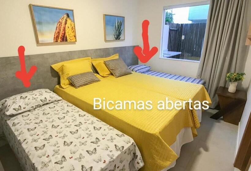 Апартаменты 2 Спальни, Porto Smeralda Guarajuba 100m Praia
