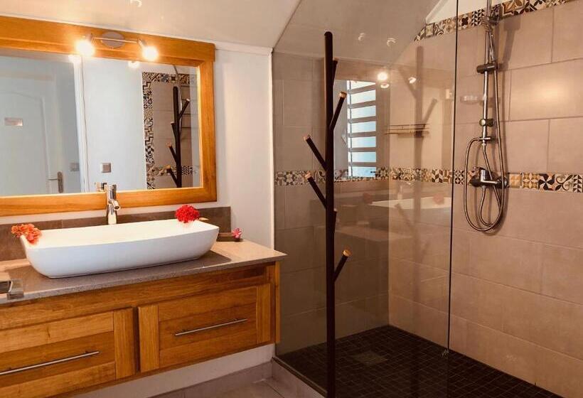 اتاق استاندارد با سرویس بهداشتی مشترک, La Villa Maé