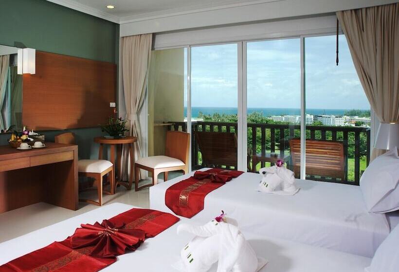디럭스 룸 바다 전망, Princess Seaview Resort & Spa   Sha Plus
