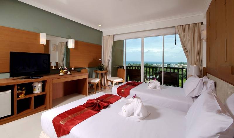 디럭스 룸, Princess Seaview Resort & Spa   Sha Plus