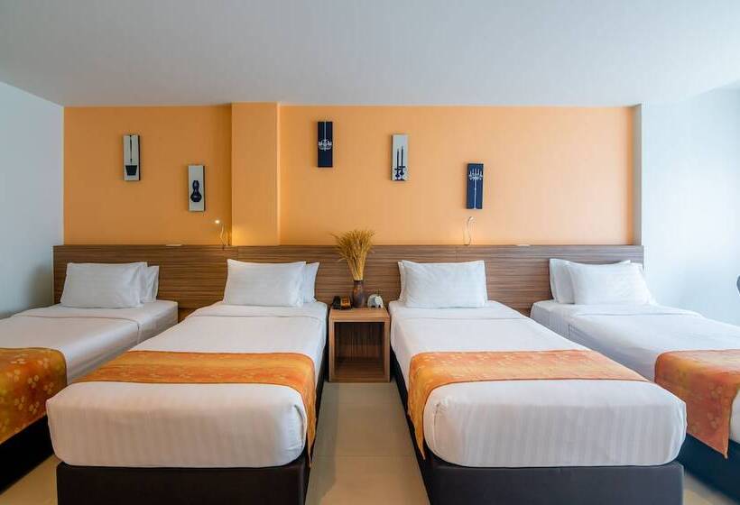4인용 스탠다드 룸, The Lantern Resorts Patong   Sha Extra Plus