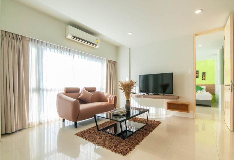 침실 1개 디럭스 아파트, The Lantern Resorts Patong   Sha Extra Plus