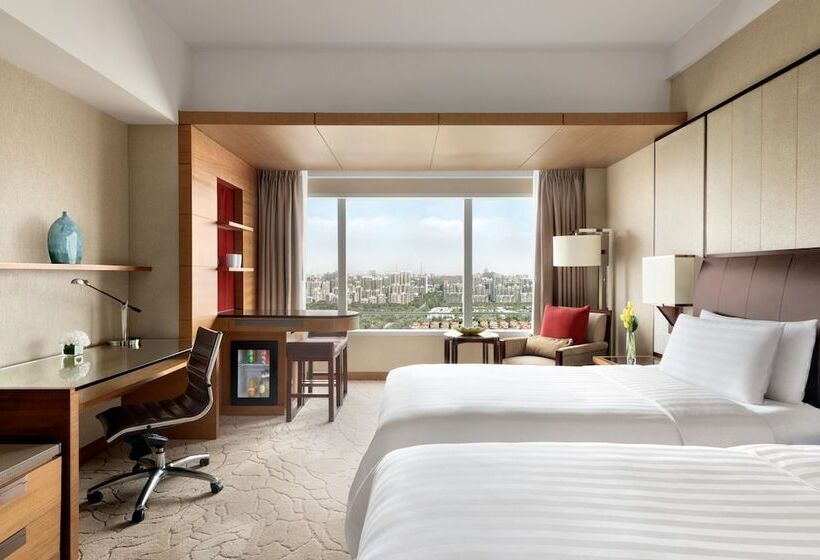 اتاق دلوکس با چشم‌انداز پارک, Kerry Hotel Pudong, Shanghai