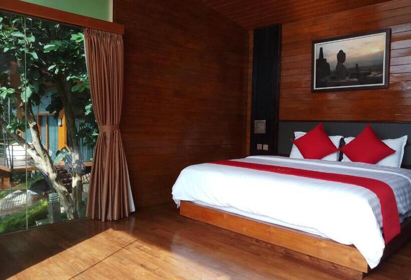 标准房带园景, Manohara Resort