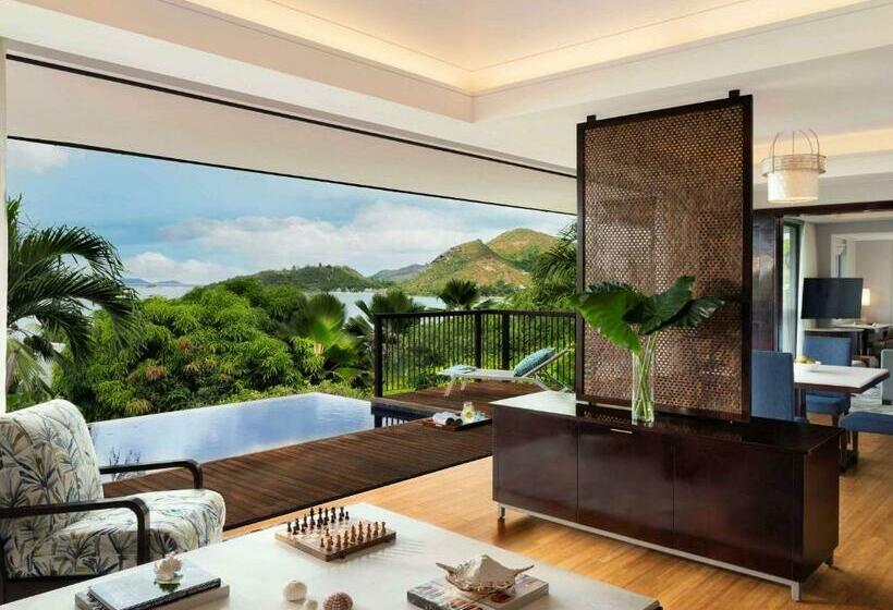 ویلای 1 خوابه با چشم‌انداز دریا, Raffles Seychelles