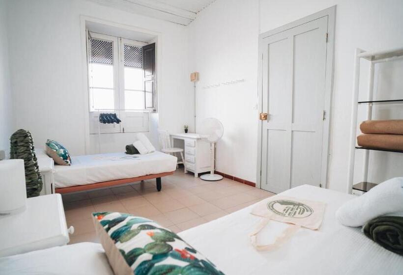 Кровать в Многоместном Номере с Общей Ванной, Cactus Hostel