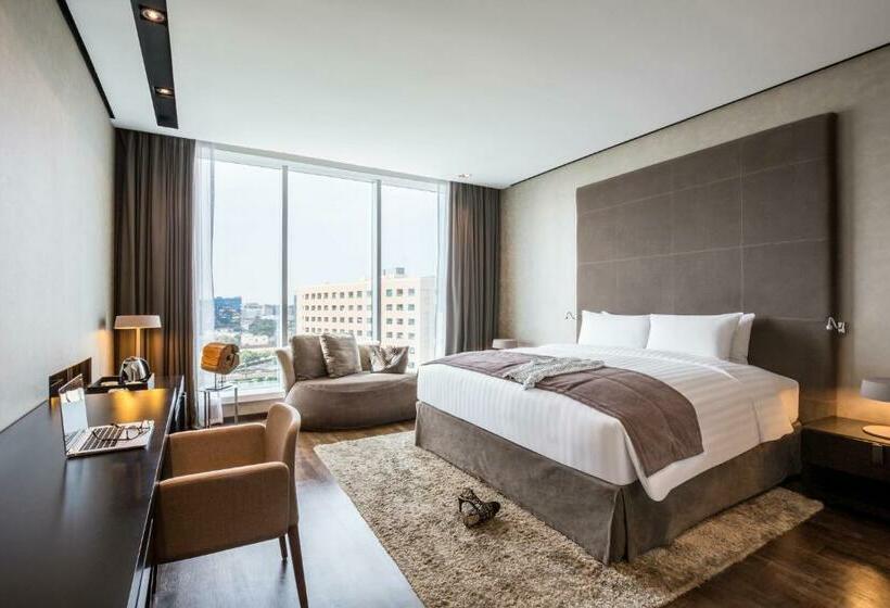 Номер Executive Кровать Кинг, The Canvas Dubai, Mgallery Hotel Collection