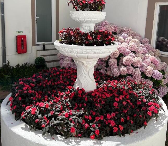 정원 전망 4인용 스탠다드 룸, Residencial Real Guest House