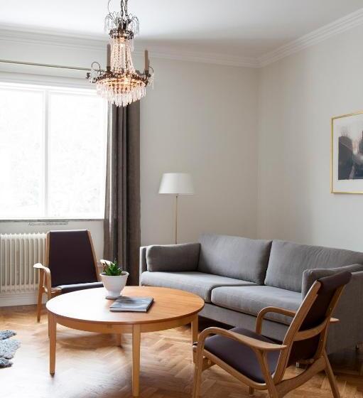 バルコニー付２ベッドルームアパートメント, Sköna Hönor Apartments