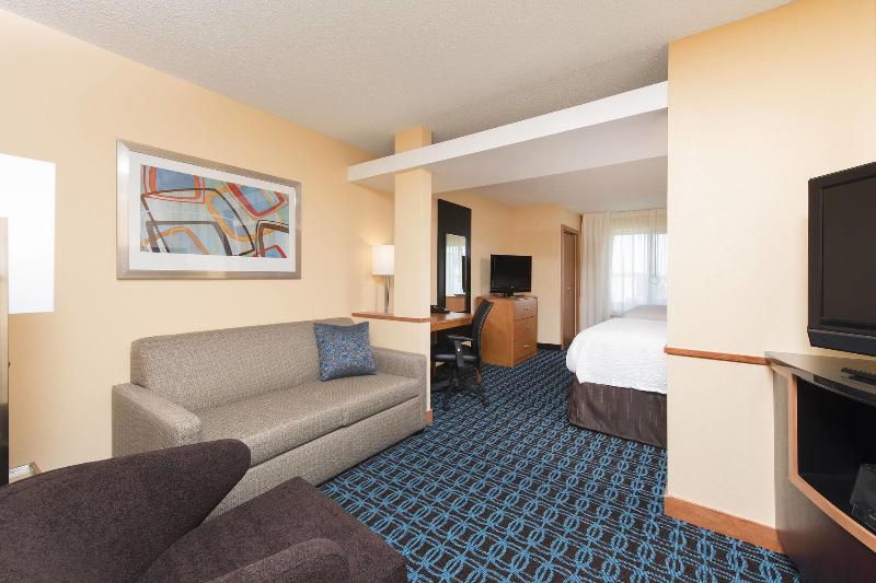 스탠다드 스튜디오 킹침대, Fairfield Inn & Suites By Marriott Omaha Downtown
