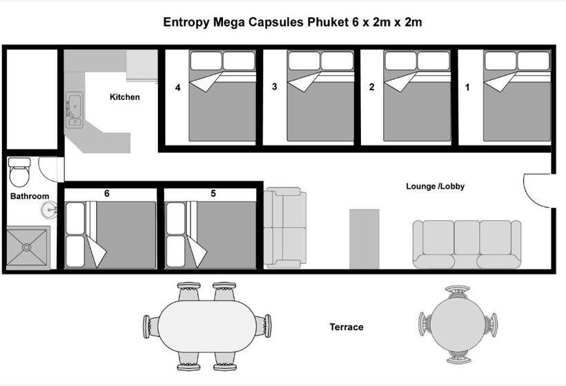 اتاق اکونومی, Entropy Apartment