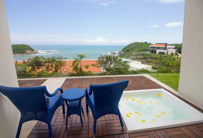 キングサイズベッドのジュニアスイート, Secrets Huatulco Resort & Spa
