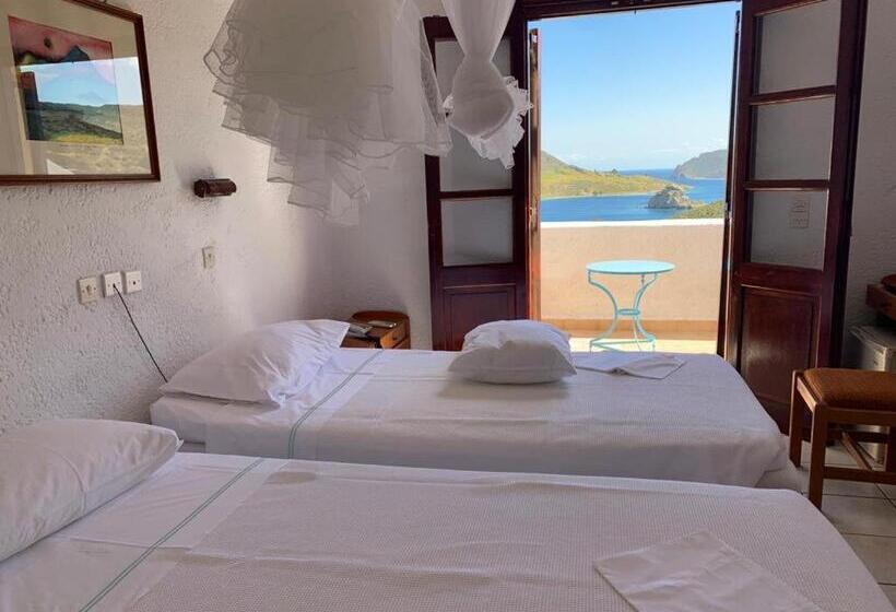 Номер Стандарт Вид на Море, Golden Sun Hotel Patmos